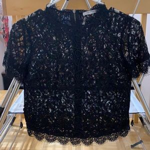 Zara lace top